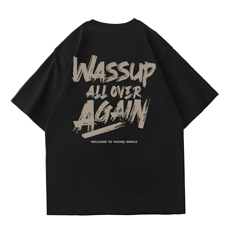 Hình thu nhỏ: WS021M Wassup ALL OVER AGAIN Tshirt