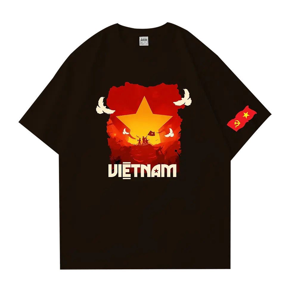 Hình thu nhỏ: VN005M Việt Nam chiến thắng Tshirt