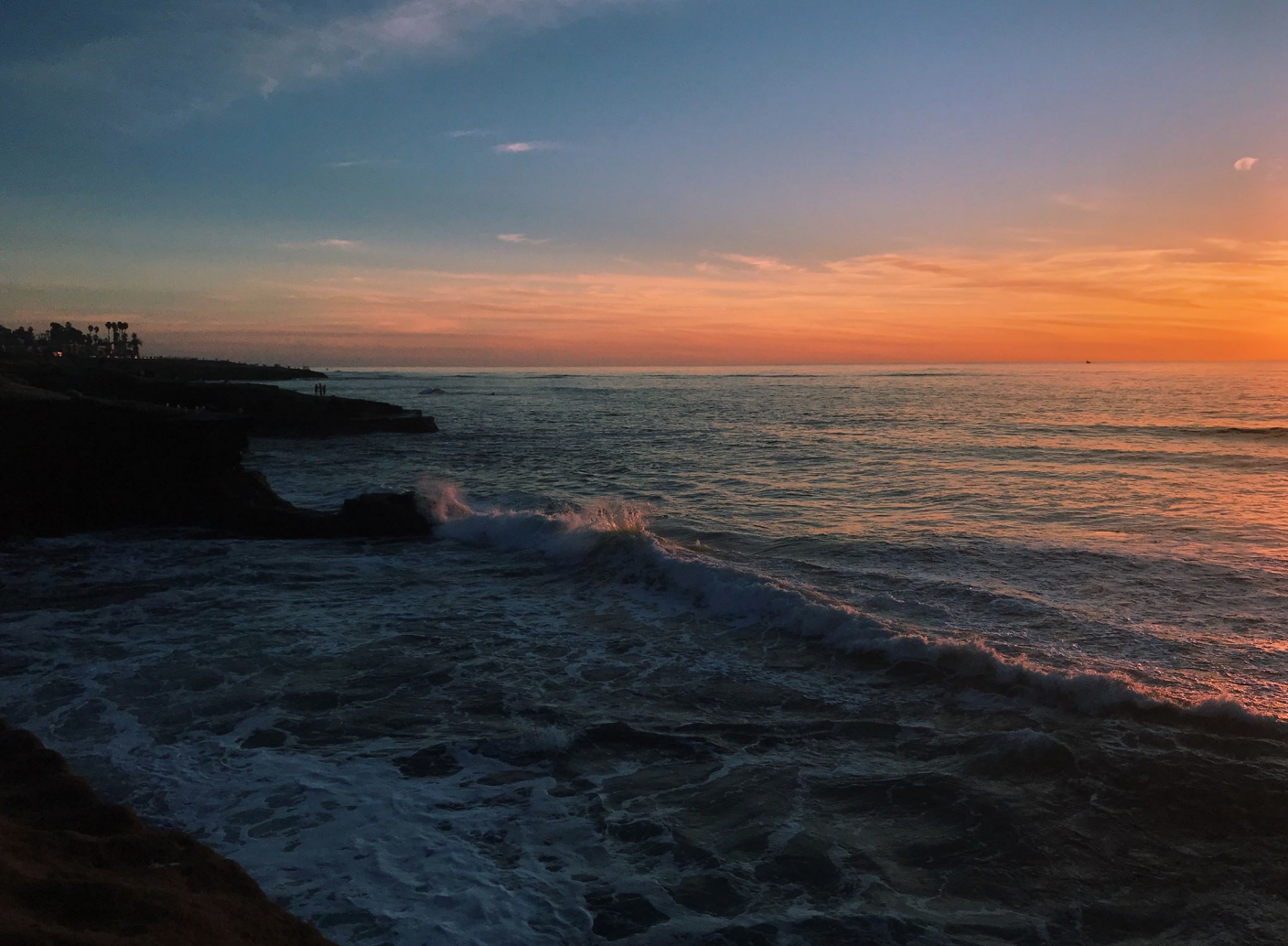 Orange Juice Sky in San Diego