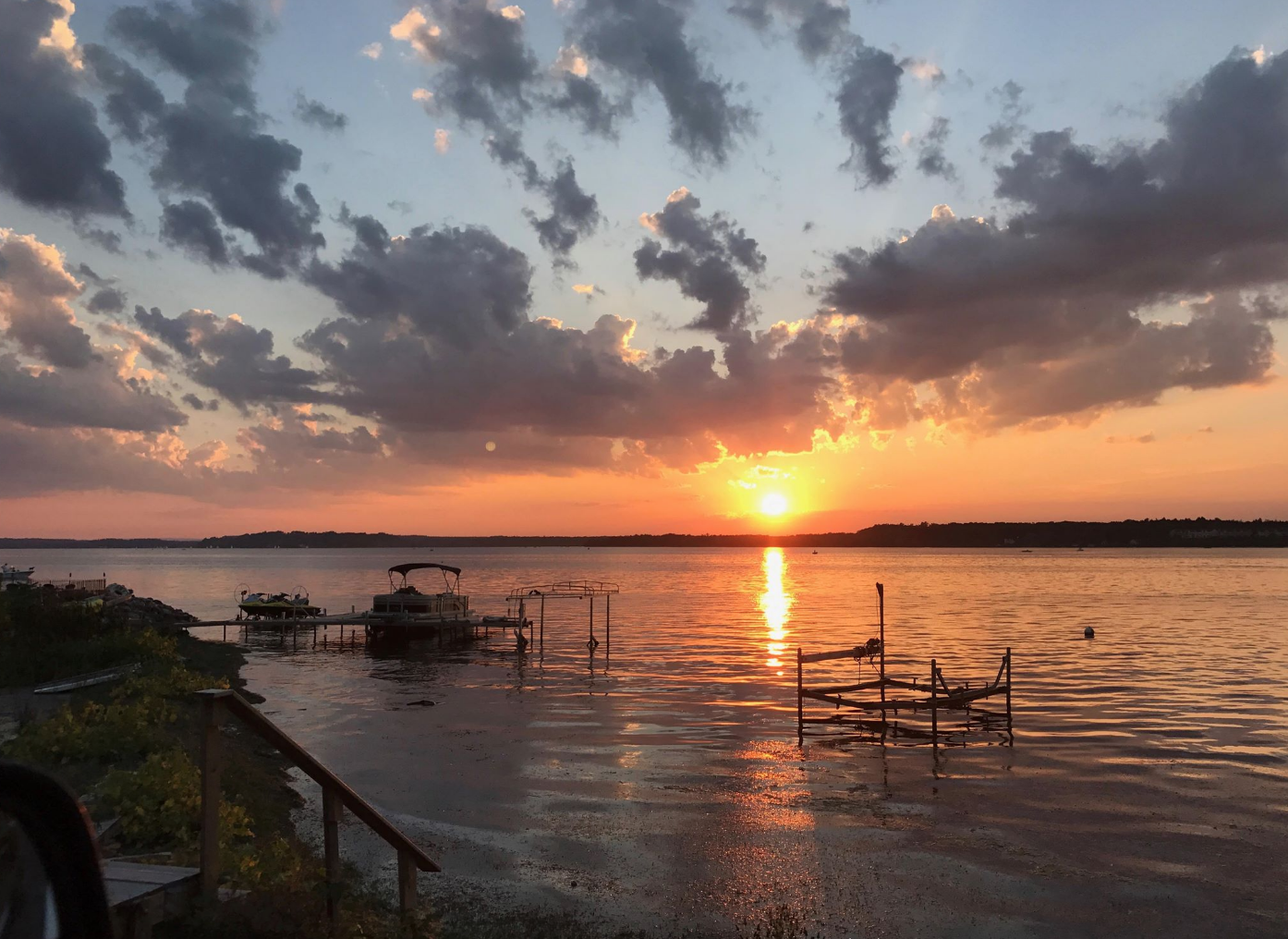 Saratoga Lake in Late Summer