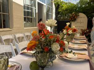 Elegant Spring Bridal Shower at Golden Moon Studios in San Mateo