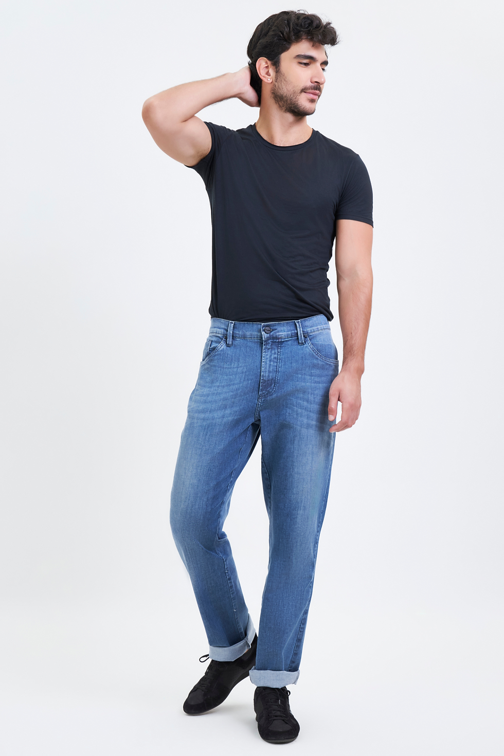 Miniatura: Calça Jeans Masculina Reta Safir Snow