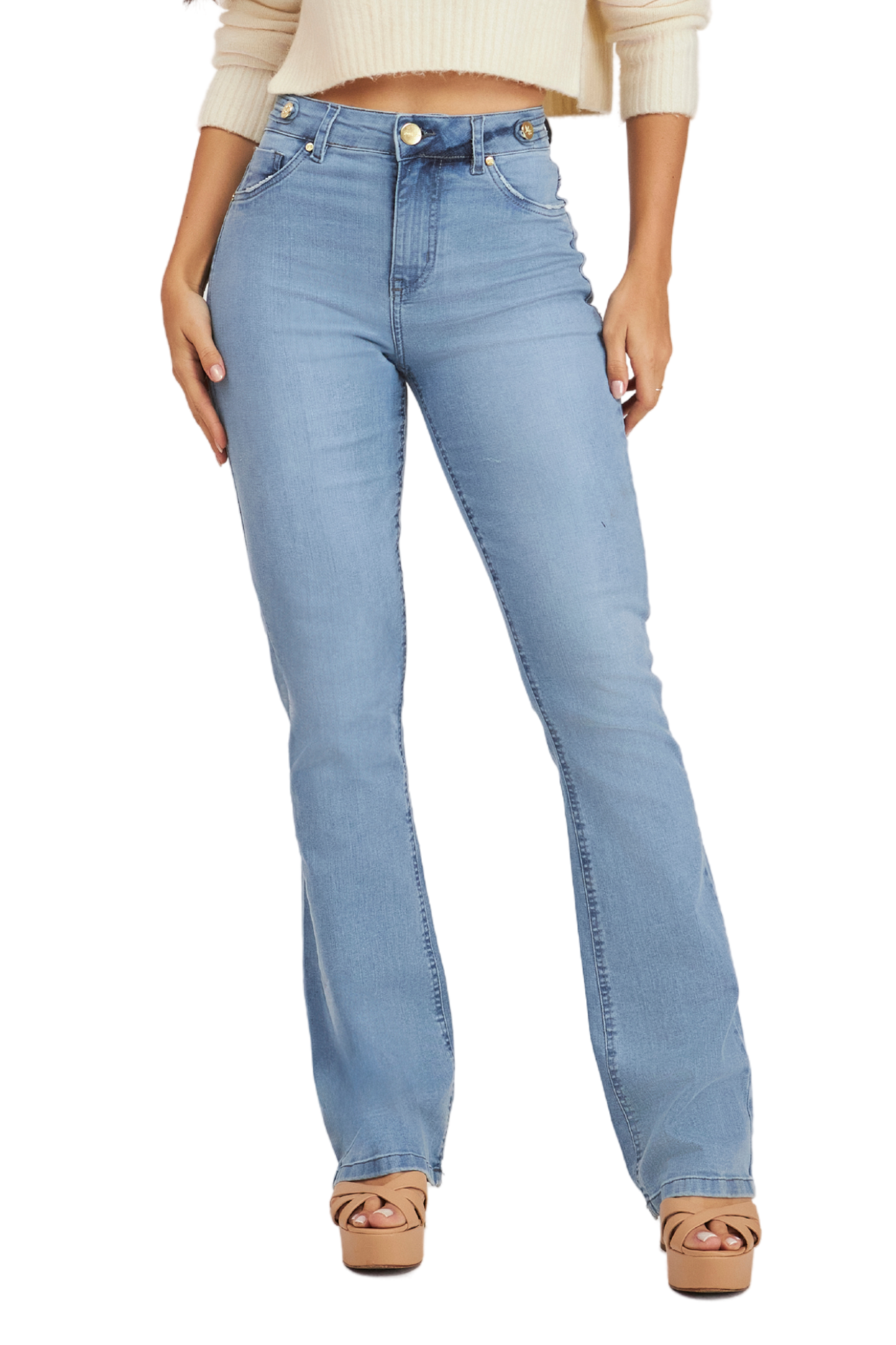 Calça Jeans Feminina Boot Cut