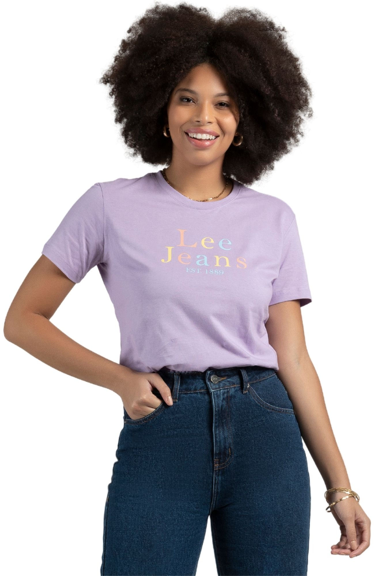 Camiseta Lee Colors Purple