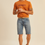 Miniatura: Bermuda jeans light blue