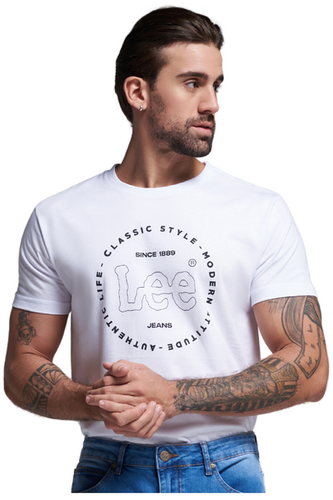 Camiseta Masculina Branca | LEE BRASIL