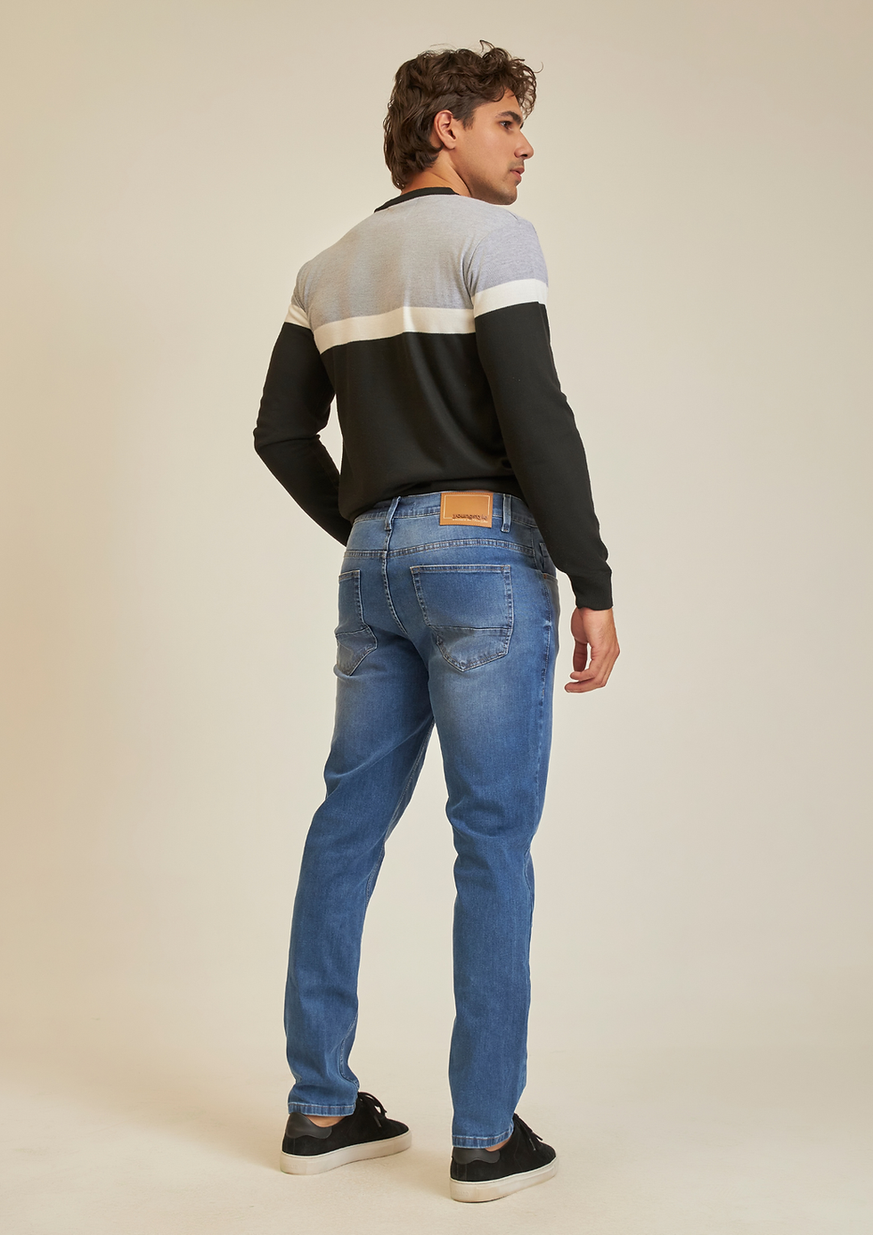 Miniatura: CALÇA MASCULINA SEMI SKINNY