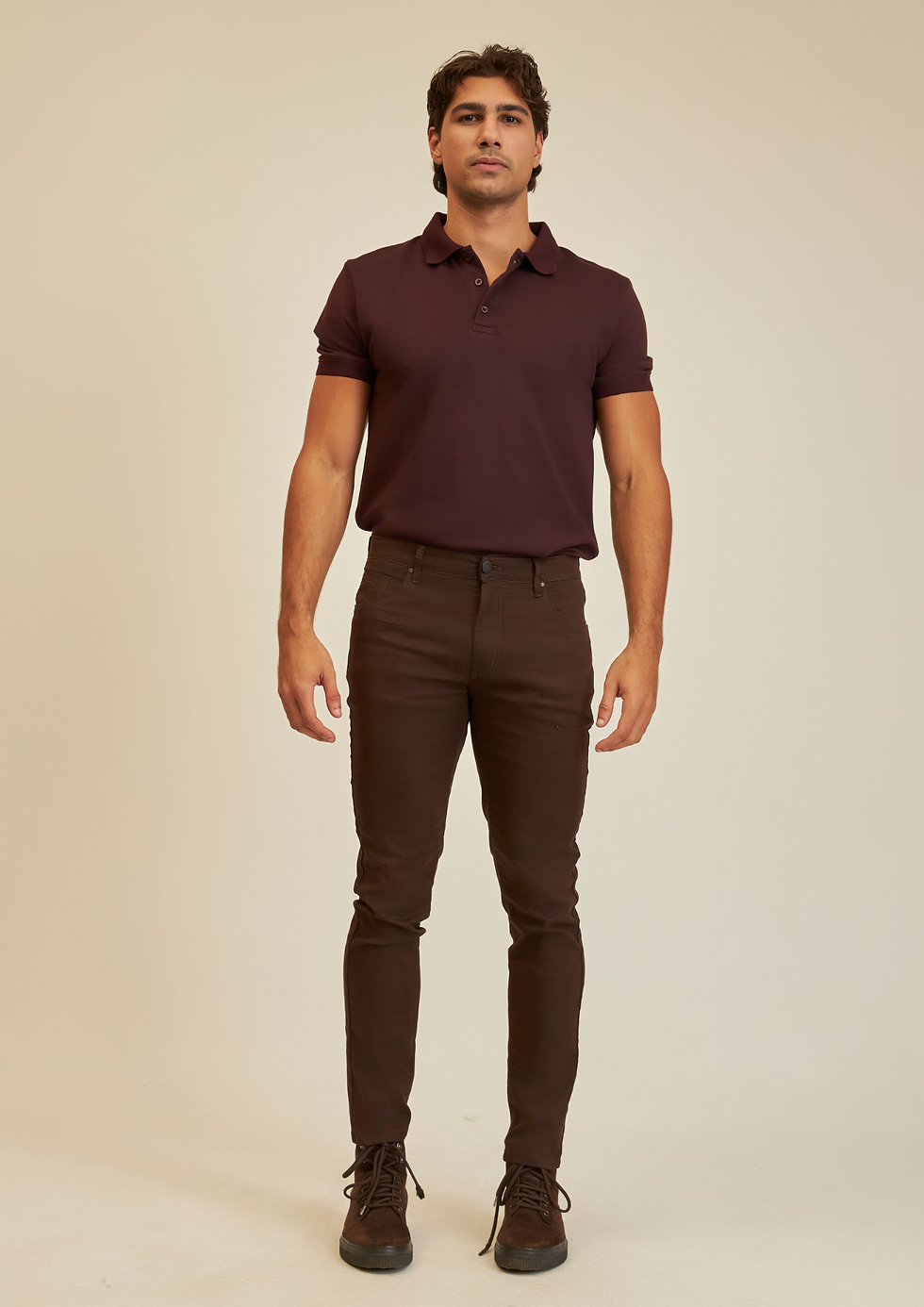 Miniatura: CALÇA MASCULINA SEMI SKINNY SARJA