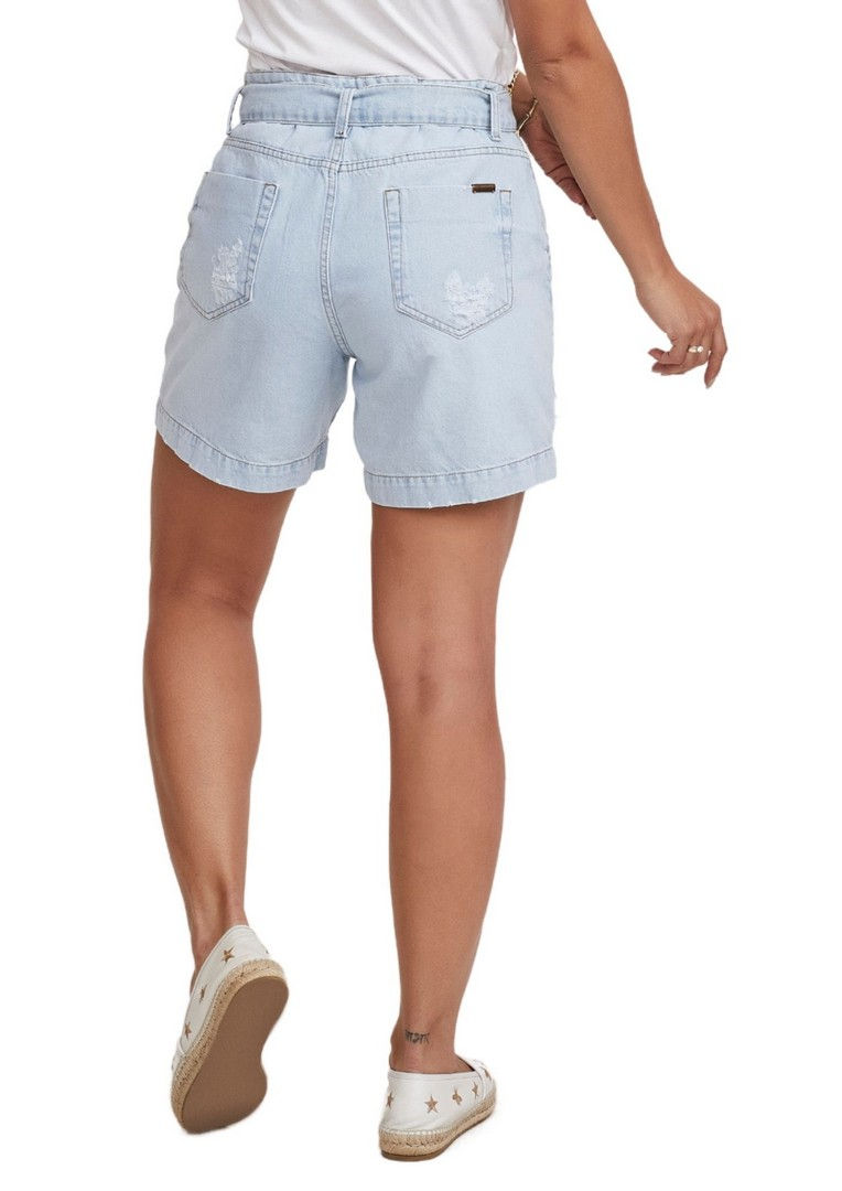 Miniatura: Short Meia Coxa Jeans Brisa