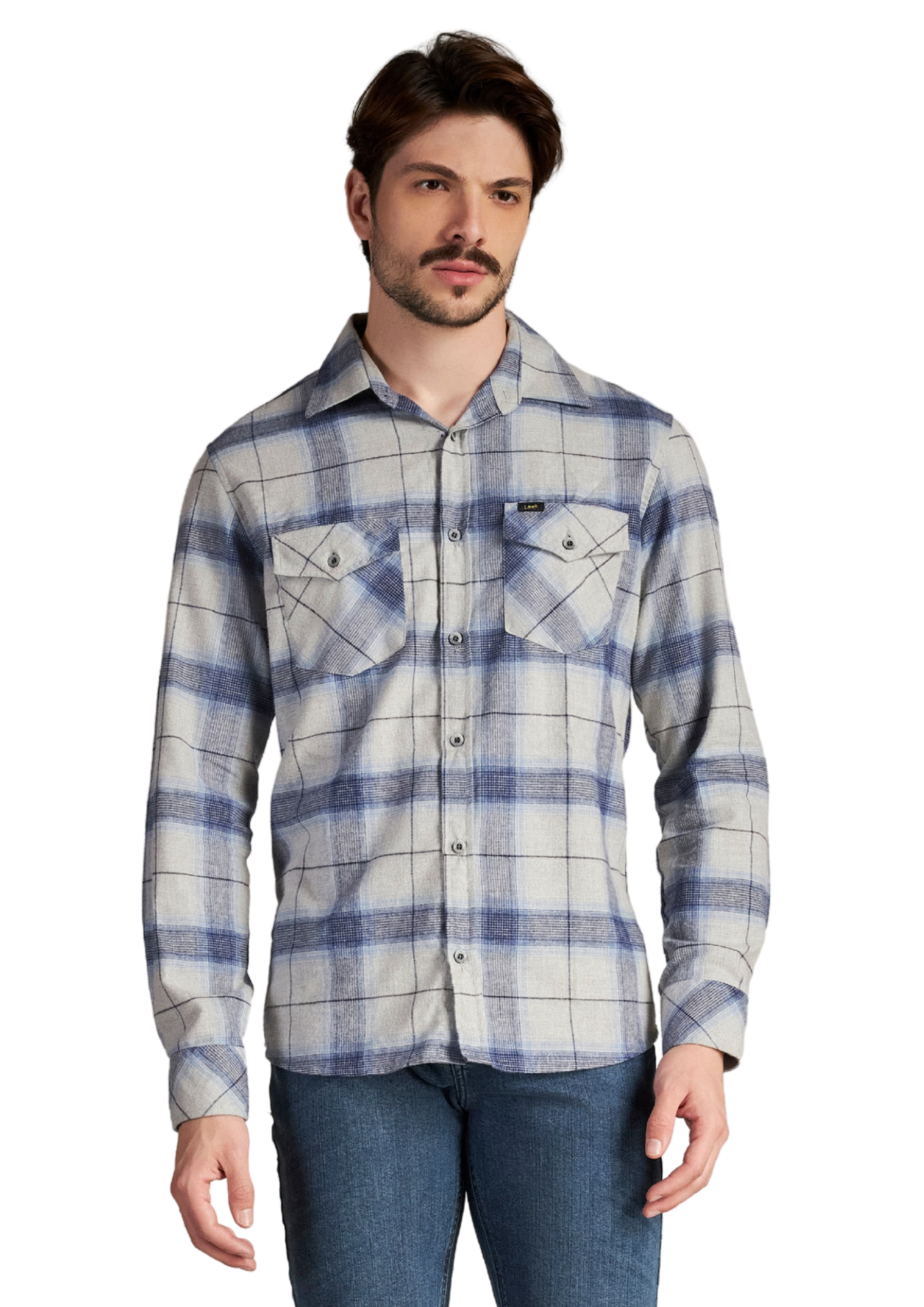 CAMISA MASCULINA FLANELADA XADREZ