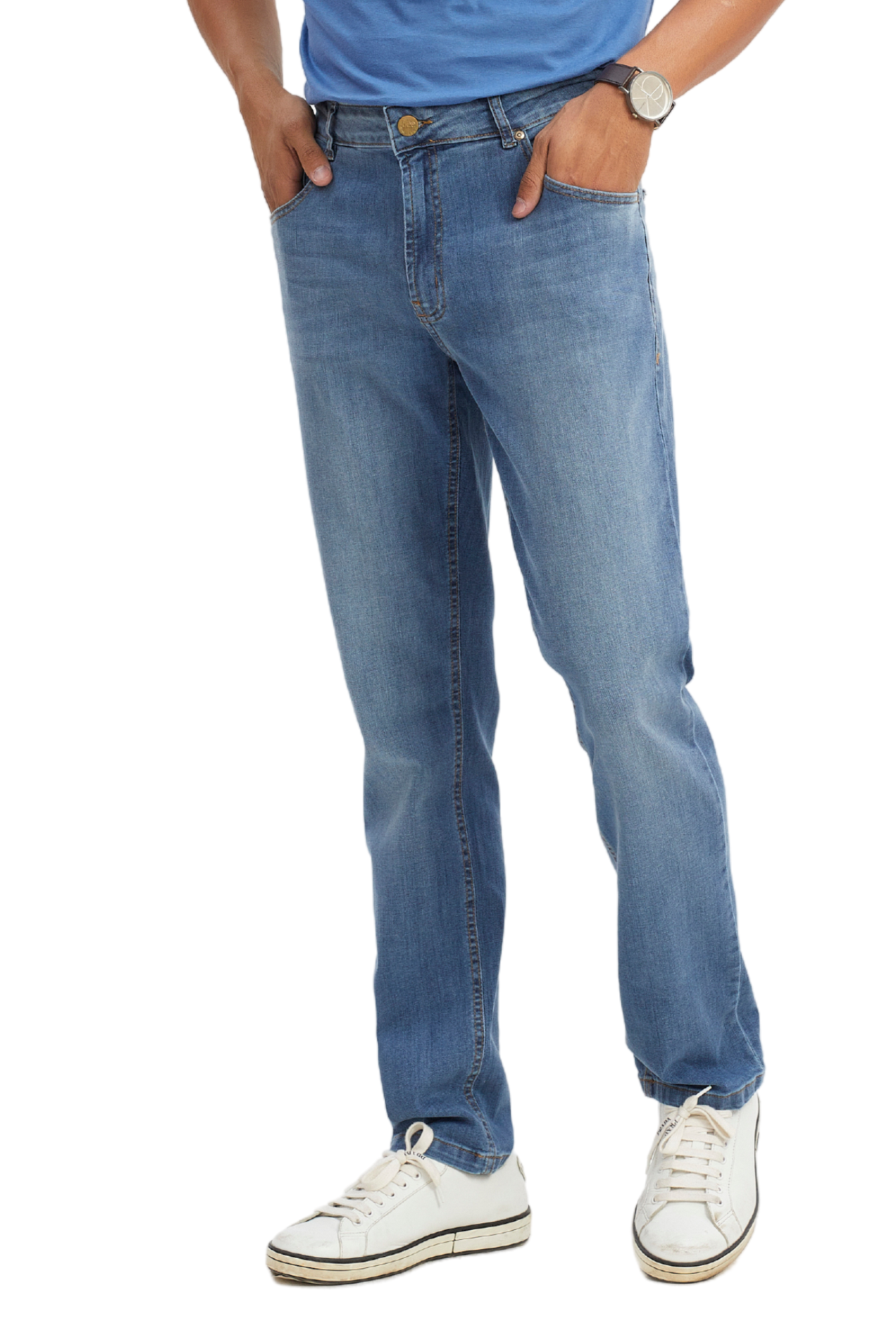 Calça jeans daren fit silver