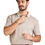 Miniatura: Camisa Polo Mescla Hi-Tech Bege
