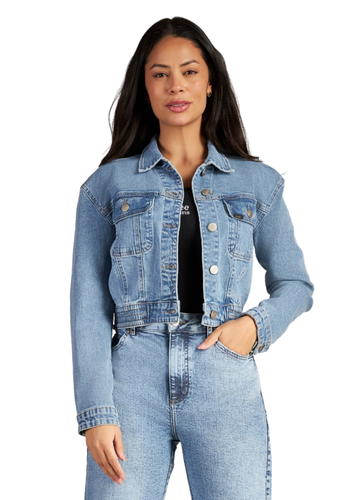 JAQUETA FEMININA CROPPED | LEE BRASIL
