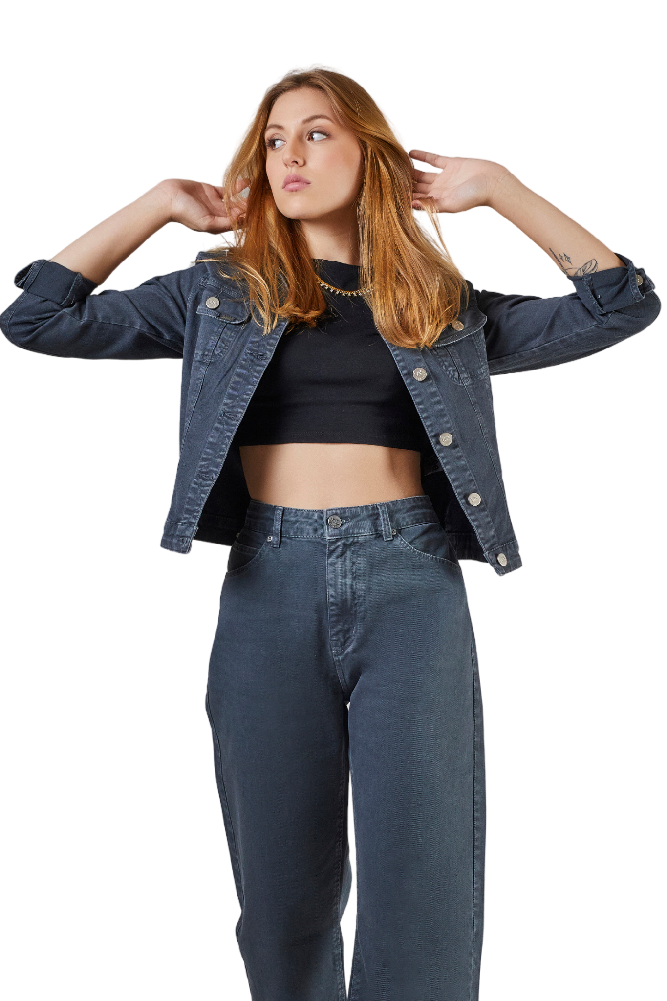 Jaqueta feminina grafitte