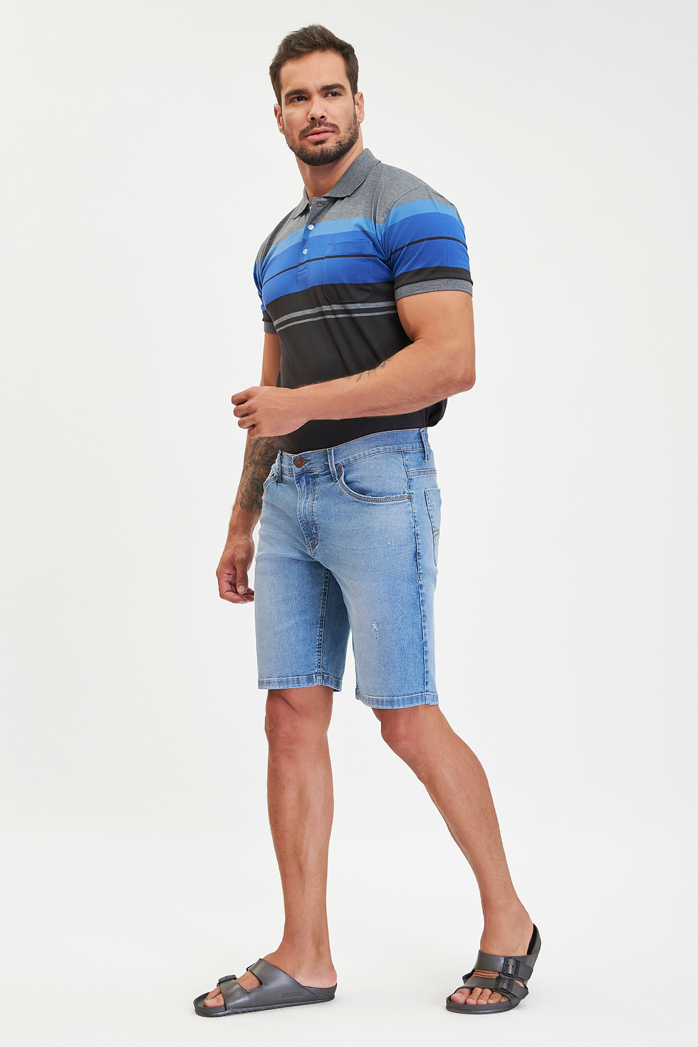 Miniatura: Camisa Polo Mescla Premier