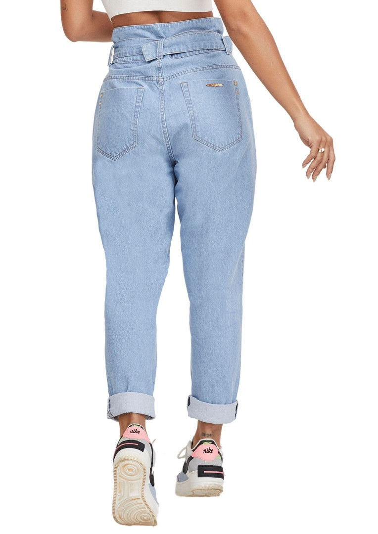 Miniatura: Calça Jeans Feminina Baggy Blue Style