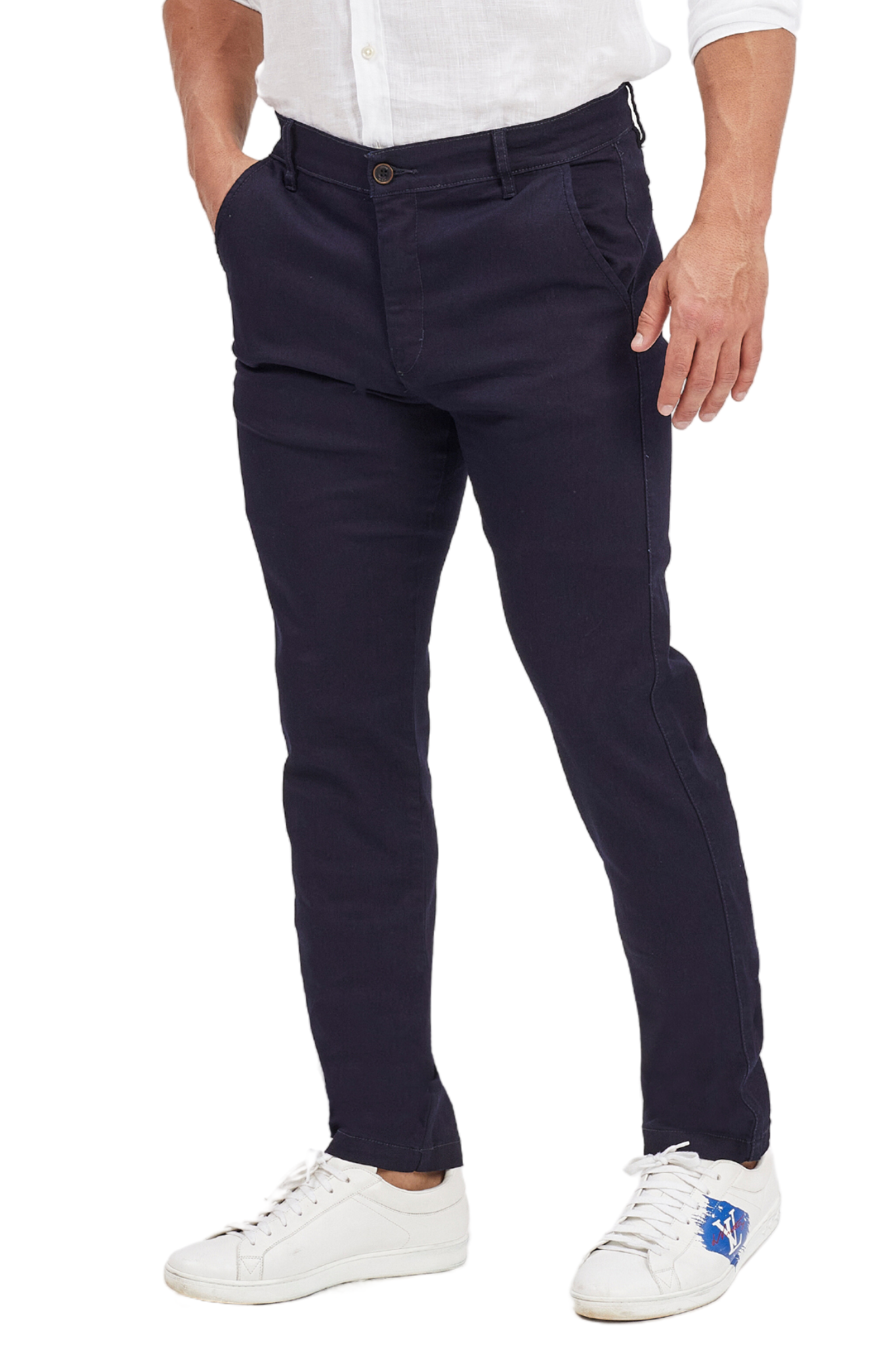 Calça Sarja Masculina Dark Blue