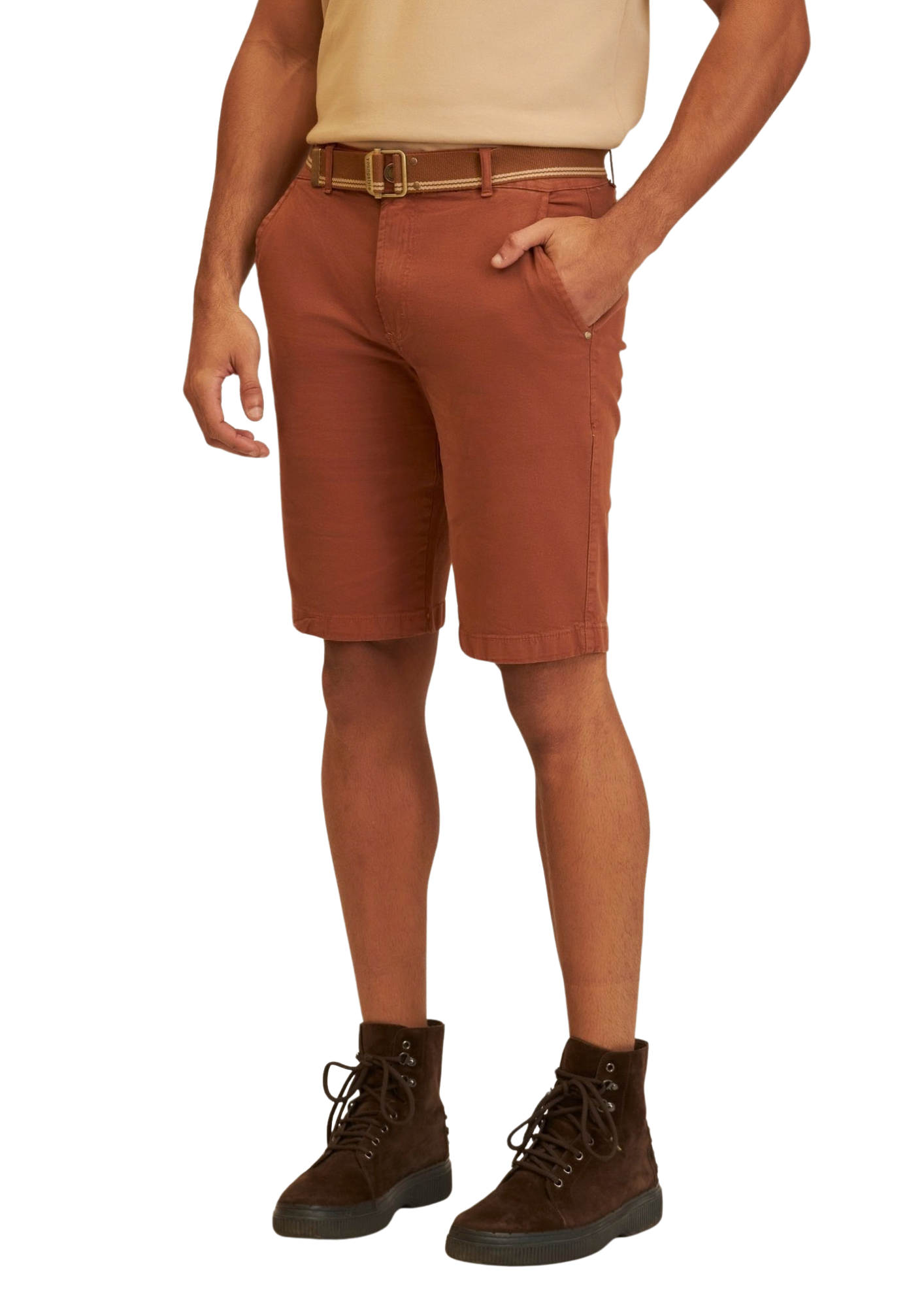 BERMUDA MASCULINA SARJA PREMIER
