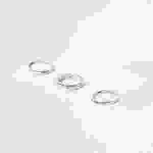 River Island Men's Silver Rings