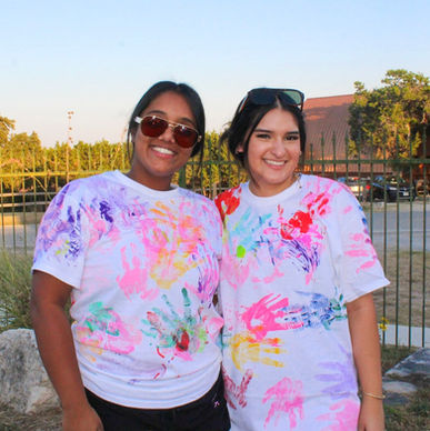 Caitlyn Mathew and Talia Guerrero
