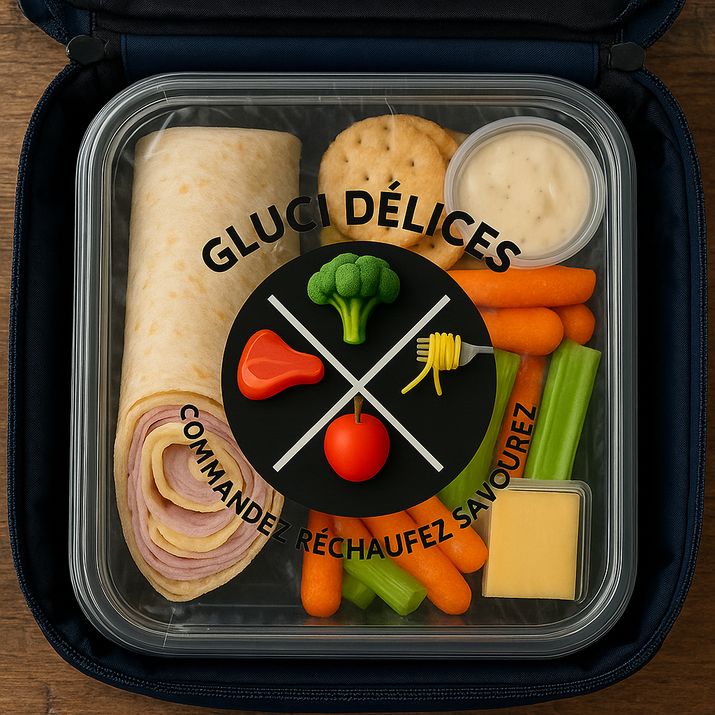 Arranged Food and Objects