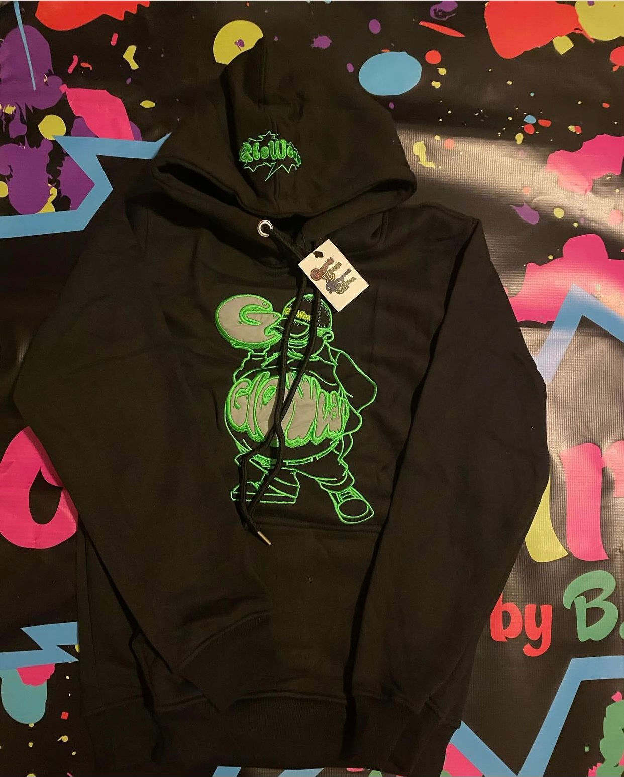 Glo Hoodie - Black