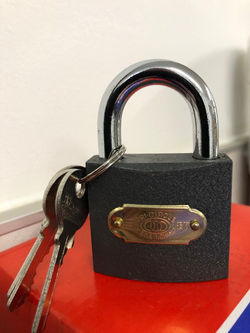 Tri-circle 50mm padlock