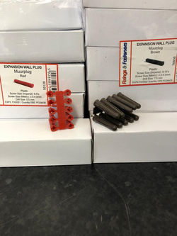Red & Brown Wall Plugs