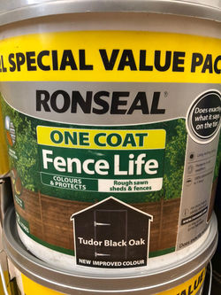 Ronseal One Coat Fence Life 12L
