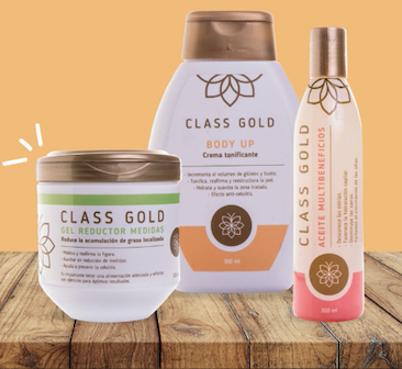 Aceite Multibeneficios, Body up, Gel reductor, productos corporales