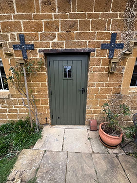 Bespoke Front Door Dovetail Joinery