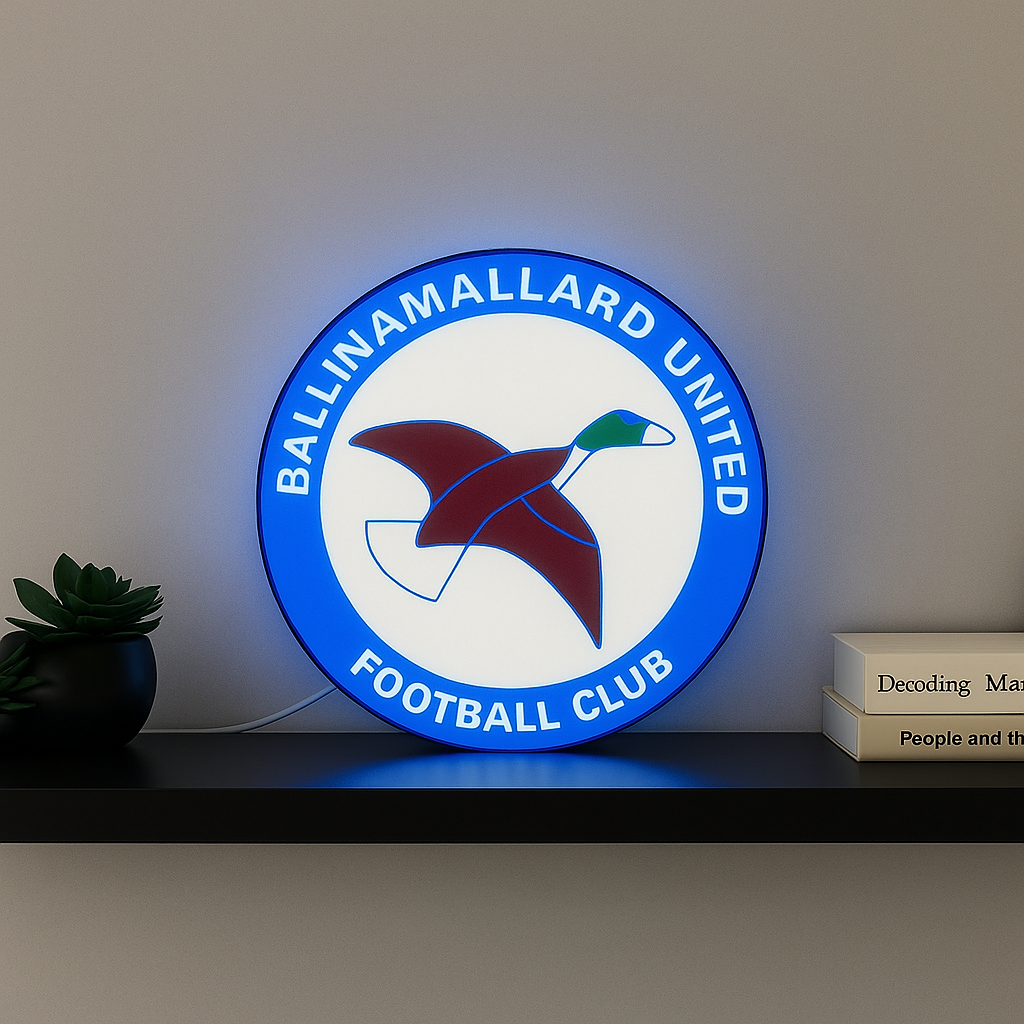 Ballinamallard Utd FC Lightbox front view