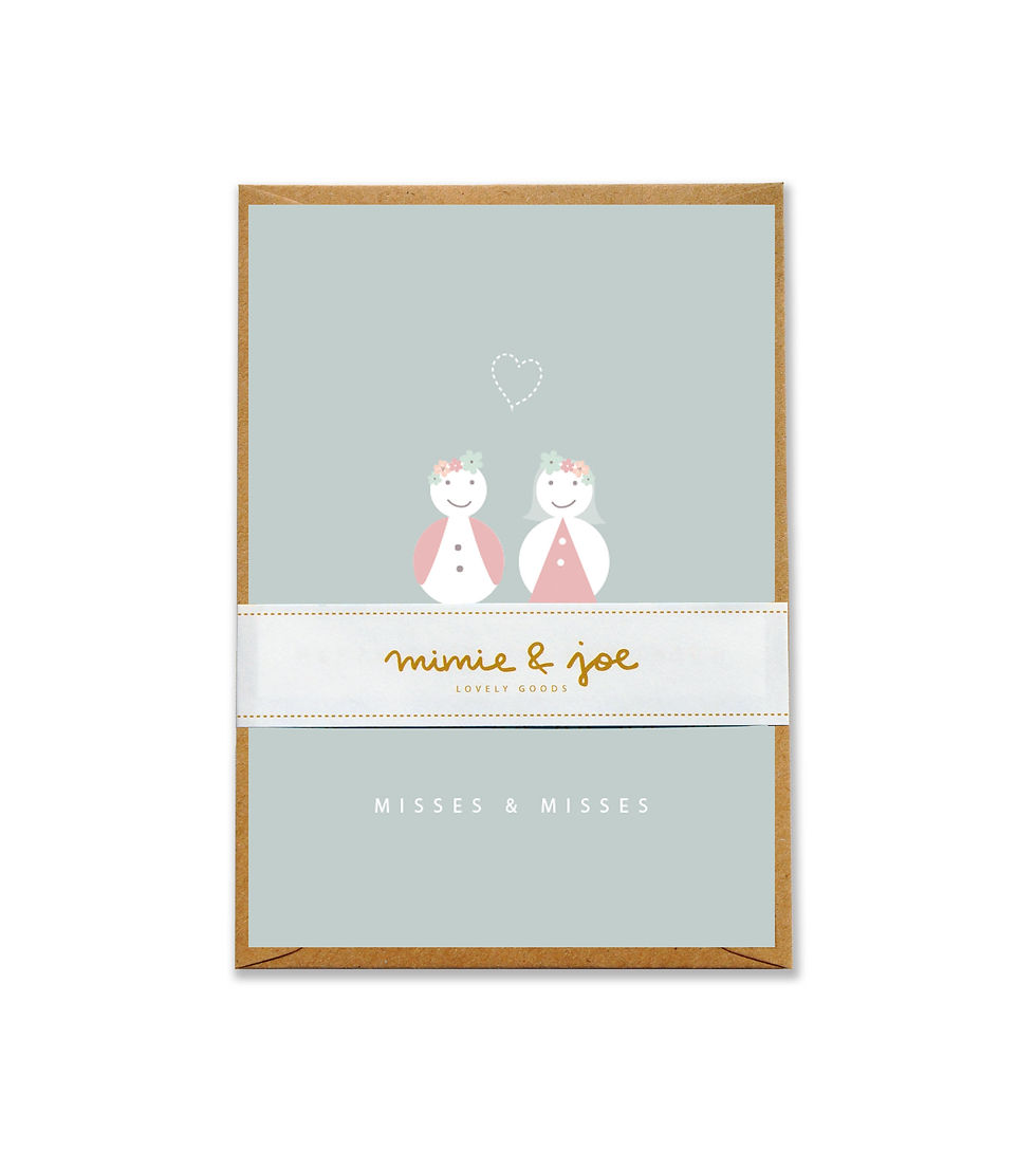 Miniaturbild: Klappkarte "Misses & Misses"