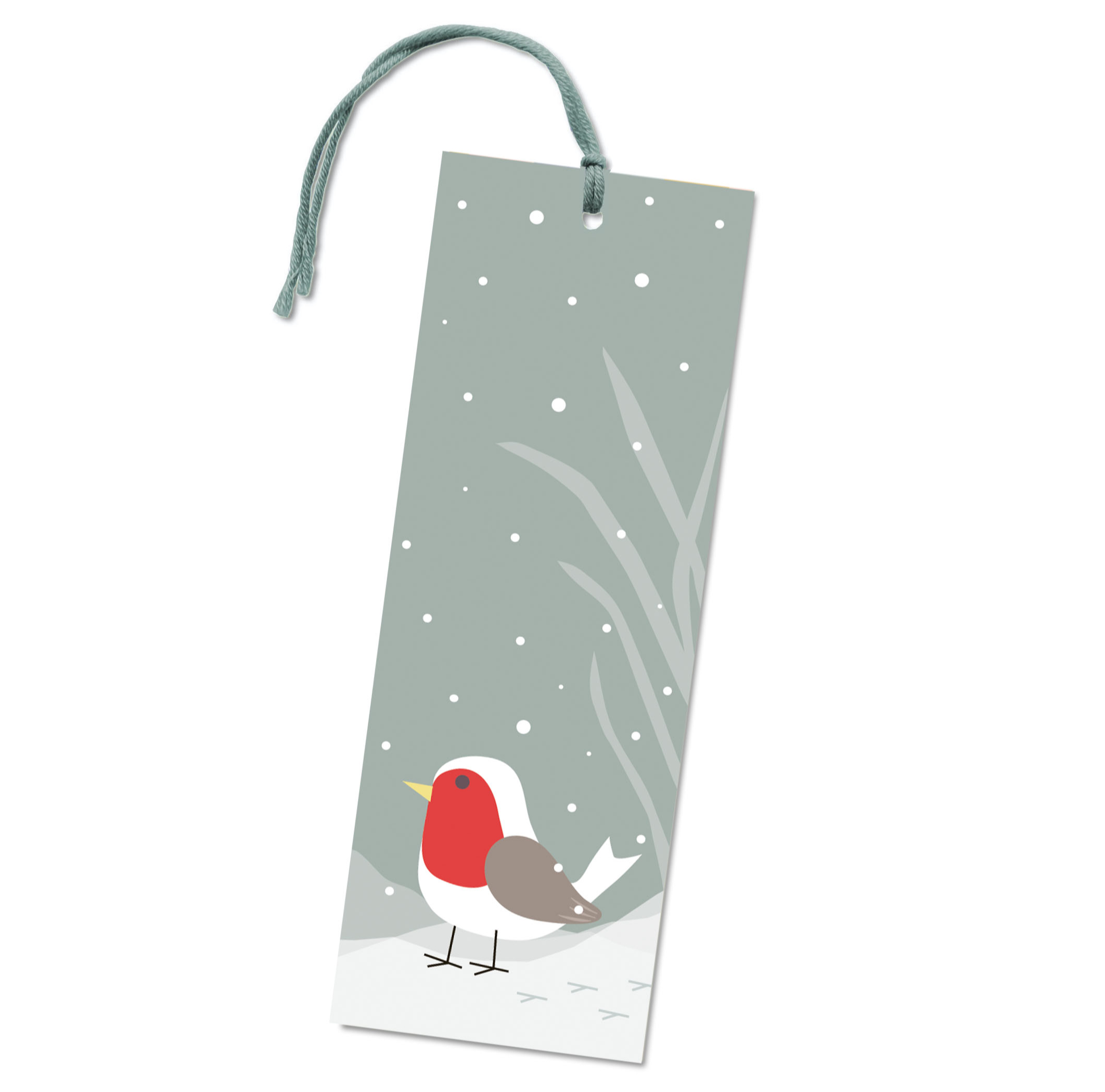 Lesezeichen "Rotkehlchen"