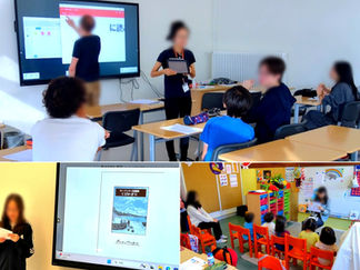 2学期最初の授業風景