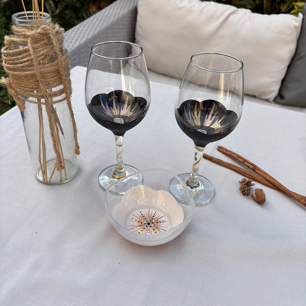 Miniature : Bouquet Vin Fleurs Noires "Nuit étoilée"