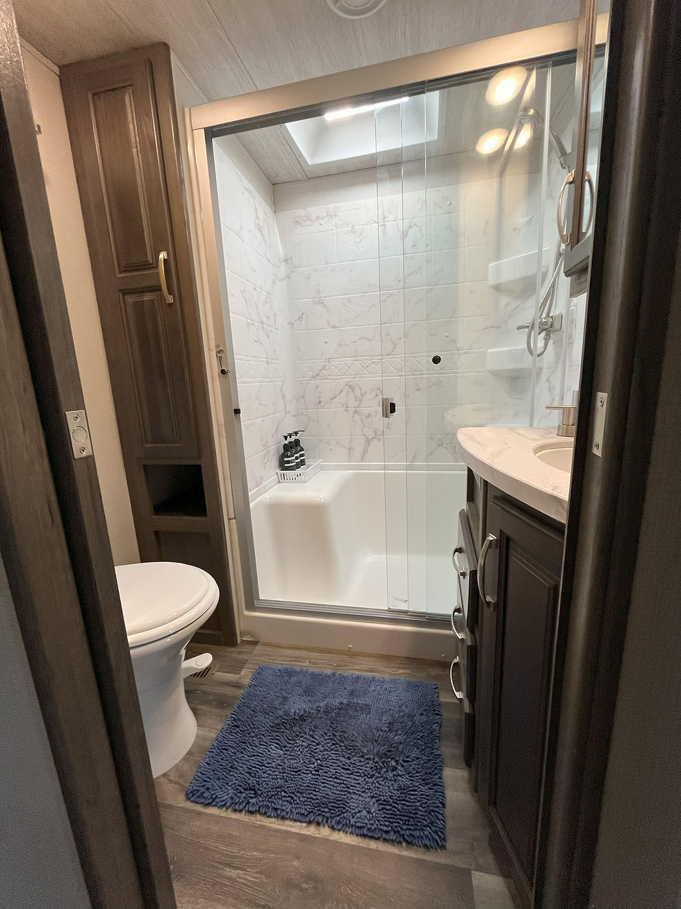 Firefly Camper's Full Bathroom