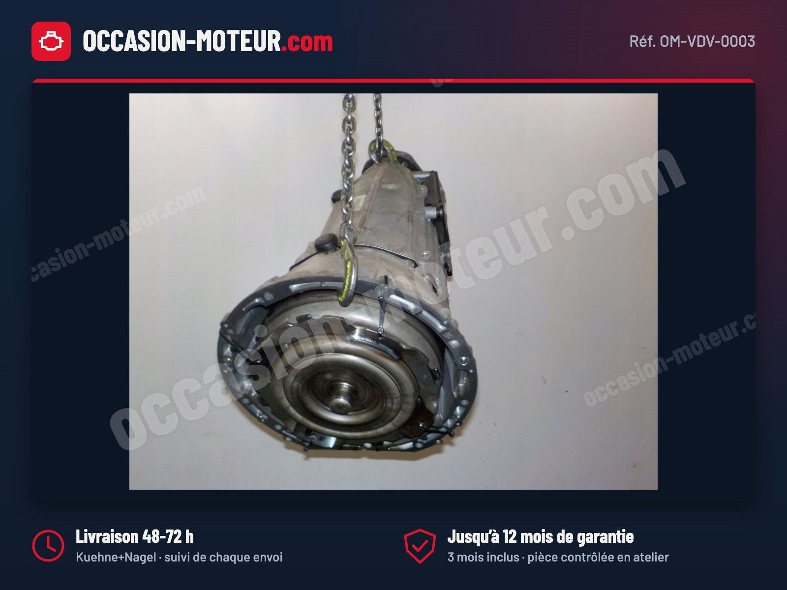 Boîte automatique 7G-Tronic 722.932 Mercedes S 600 V12 W222 2017 68 928 km