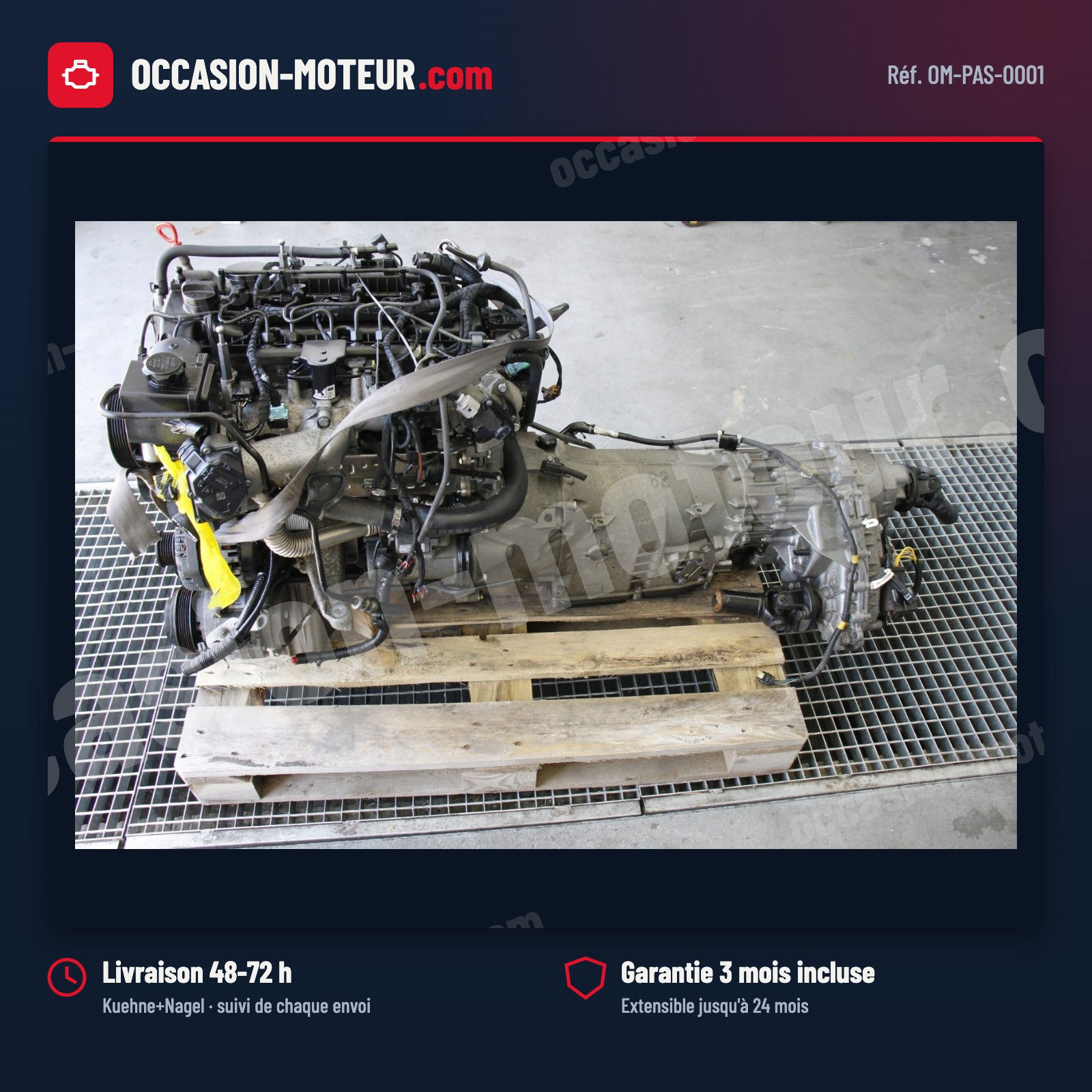 Moteur SsangYong Korando / Rexton / Turismo 2.0 XDi D20DTR 2015