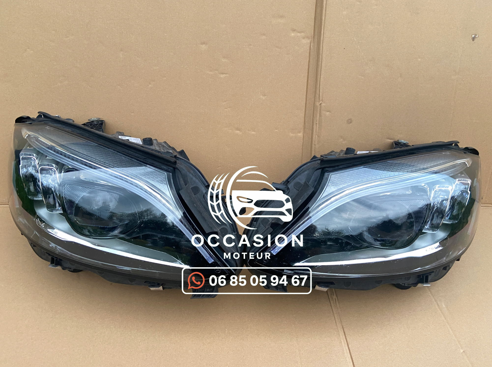 Feux Mercedes Classe C W205 – Technologie Multibeam LED