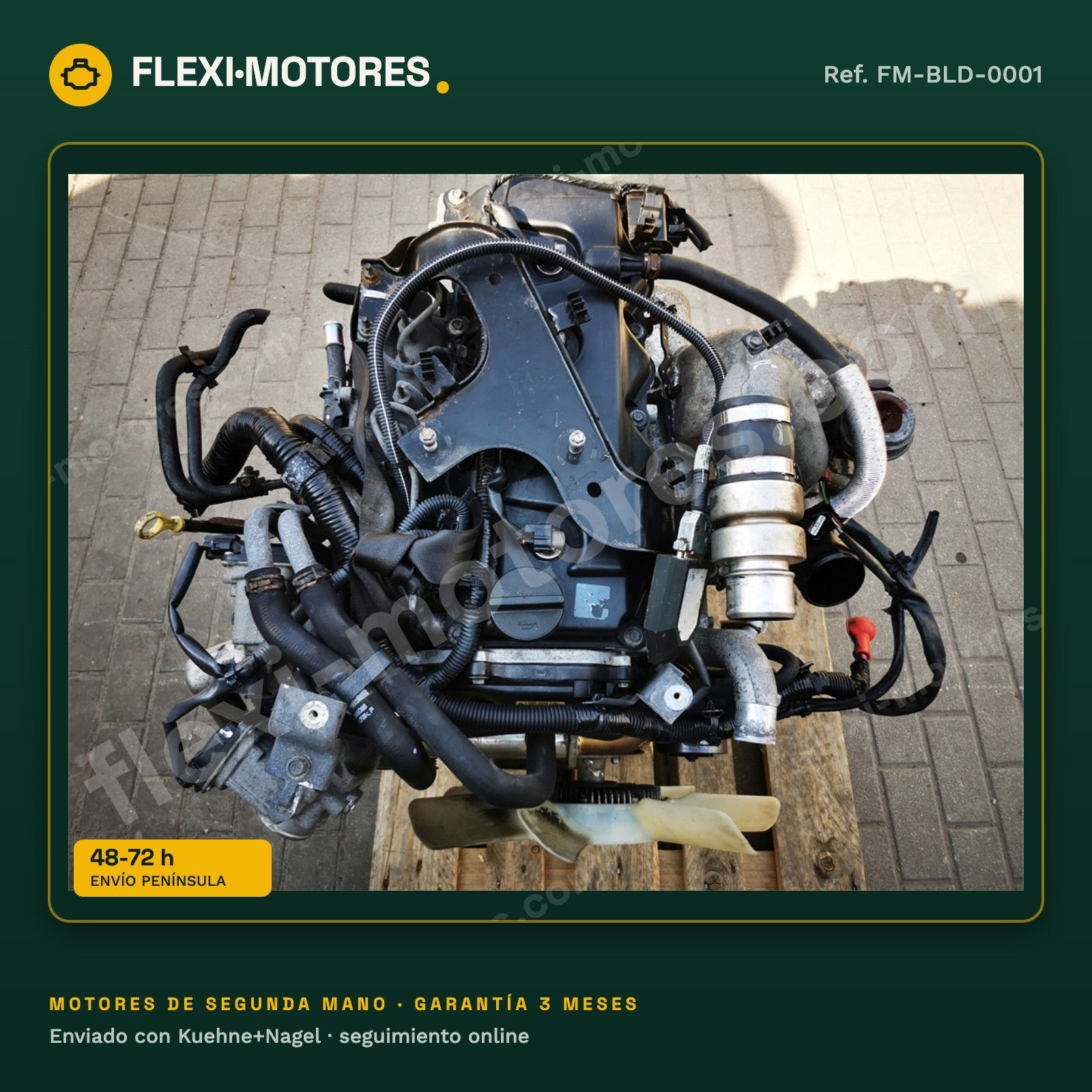 Motor Nissan Navara D40 / Pathfinder R51 2.5 dCi YD25 158 000 km
