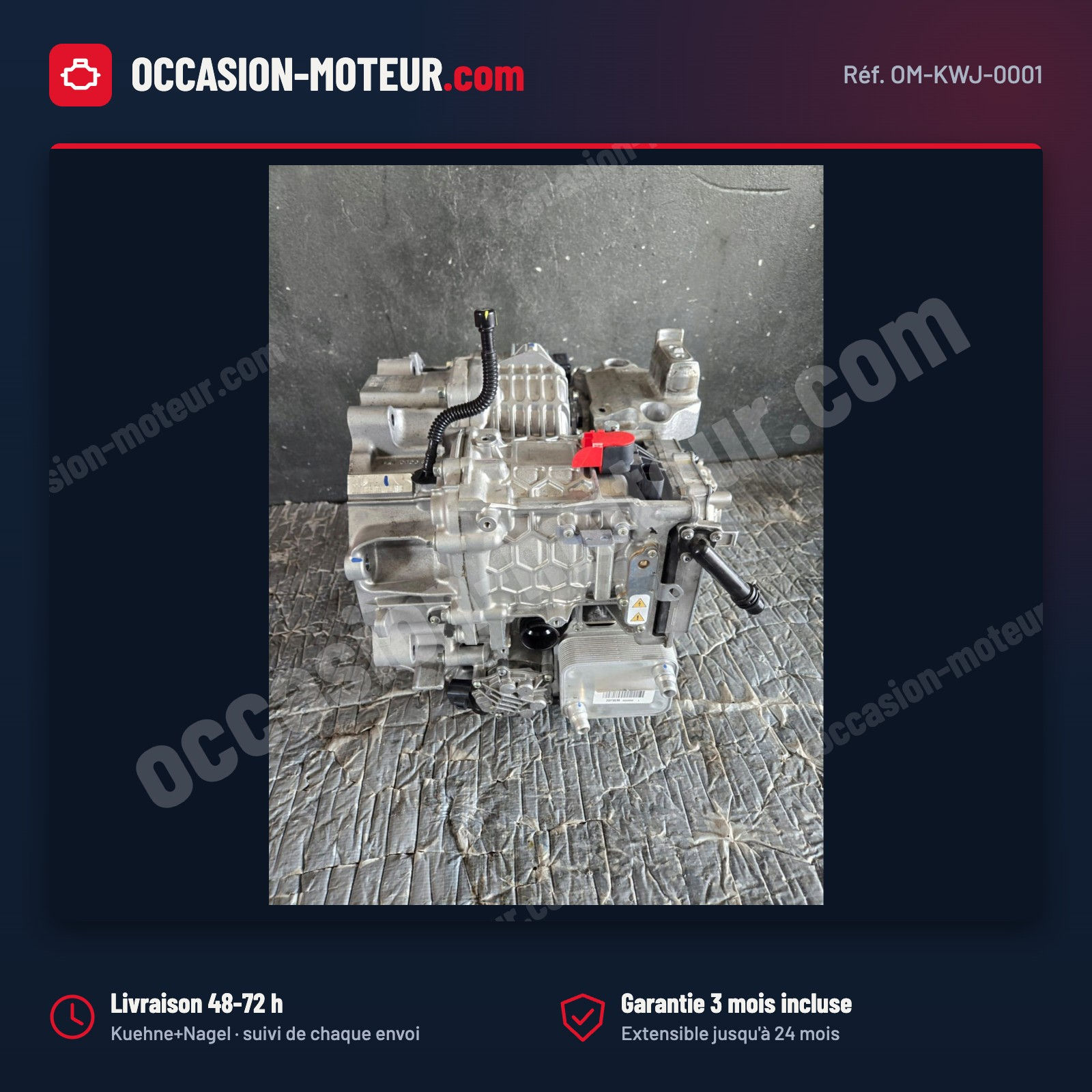 Boîte automatique e-DCS6 20F9EM Peugeot 3008 III 1.2 Hybrid 2024 5 000 km