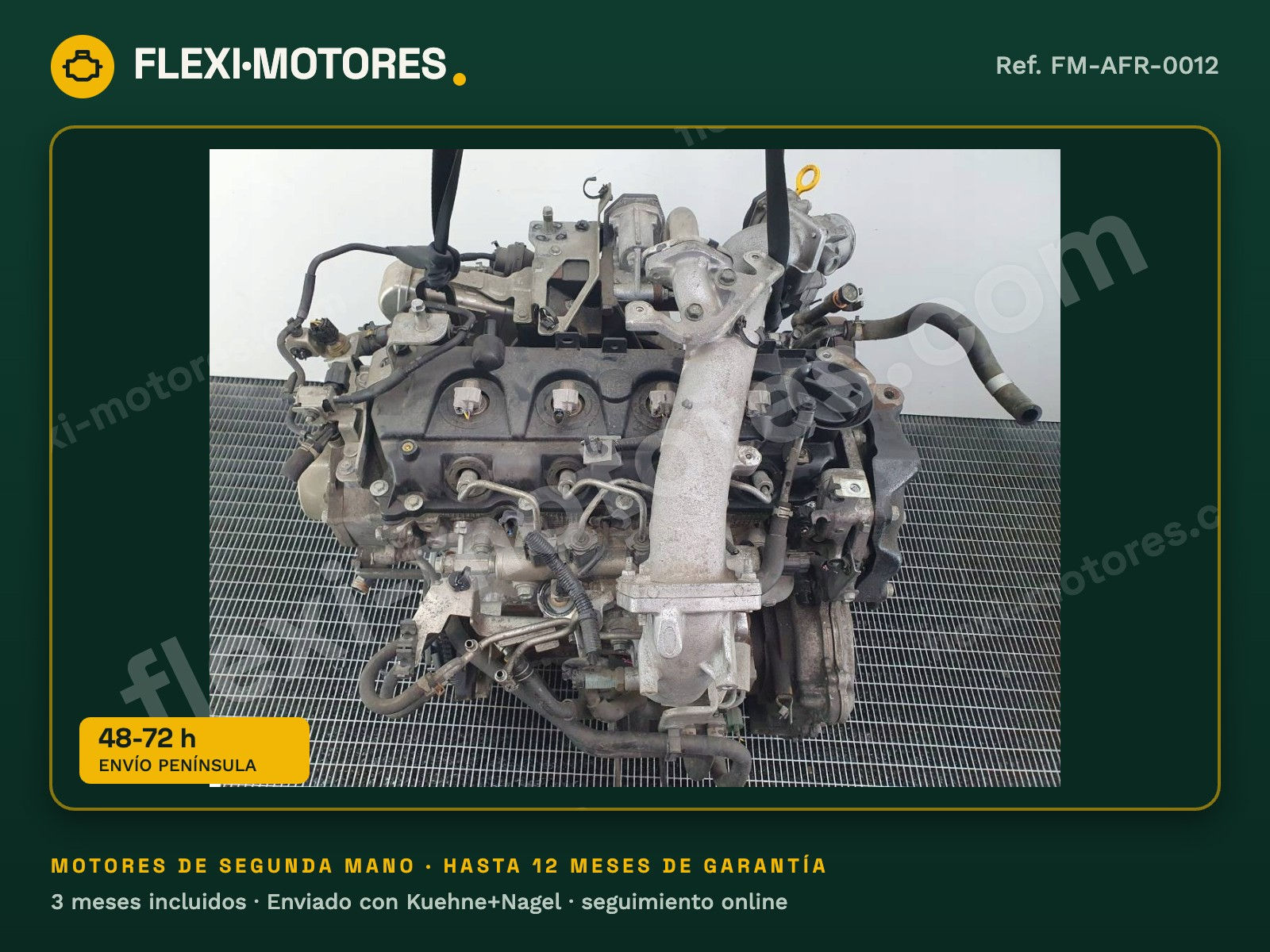 Motor Nissan Murano II Z51 2.5 dCi 190 YD25DDTi 2012 completo