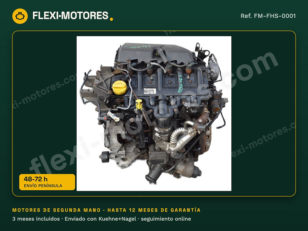 Miniatura: Motor Renault Master II 2.5 dCi G9U Movano Interstar 2001-2010