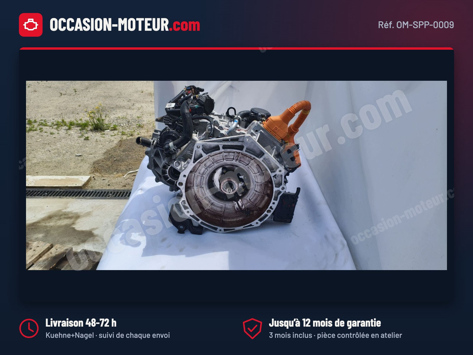 Boîte automatique DCT Kia Niro II 1.6 GDI hybride D51HND 2022