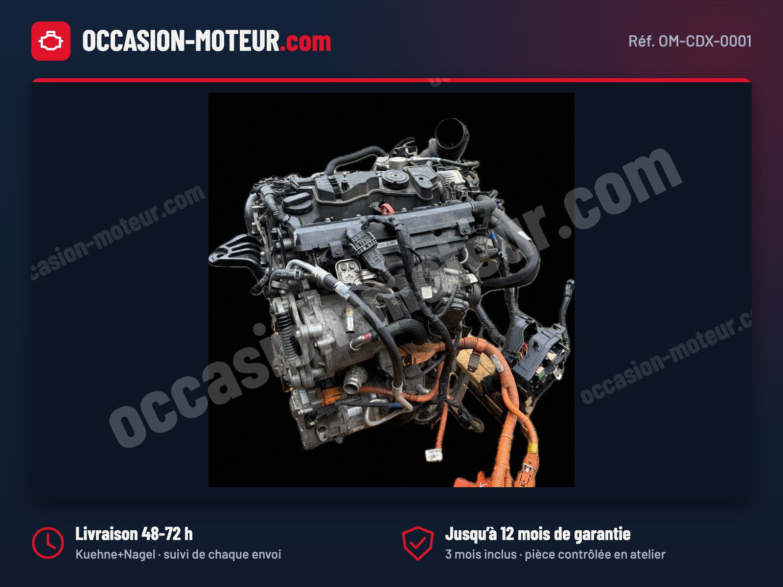 Moteur Hyundai Tucson IV NX4 Kia Sportage V 1.6 T-GDI G4FT 2022
