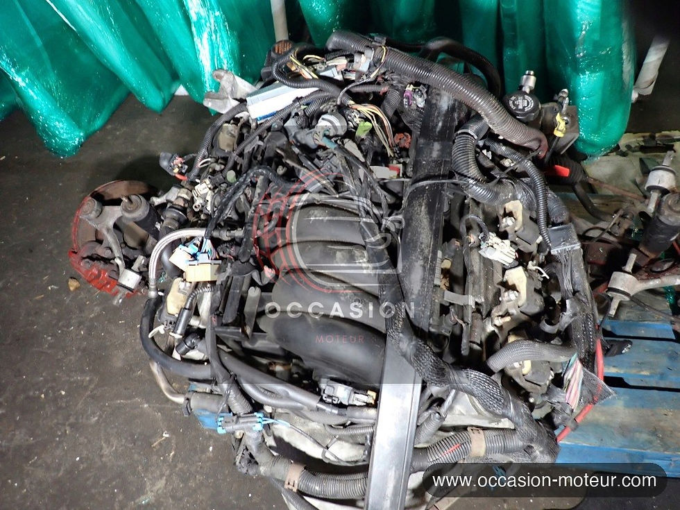 Miniature : Moteur nu (bloc + culasses) Chevrolet LS1 5.7 Corvette C5 2001