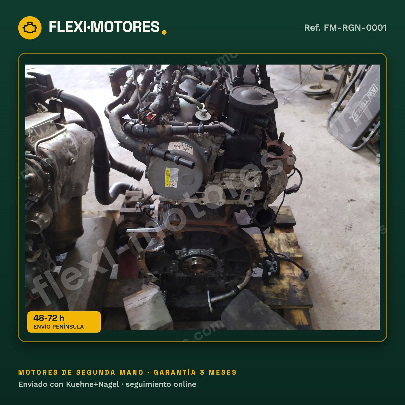 Motor Hyundai ix35 Kia Sportage III 2.0 CRDi D4HA 2014 85 000 km con inyección