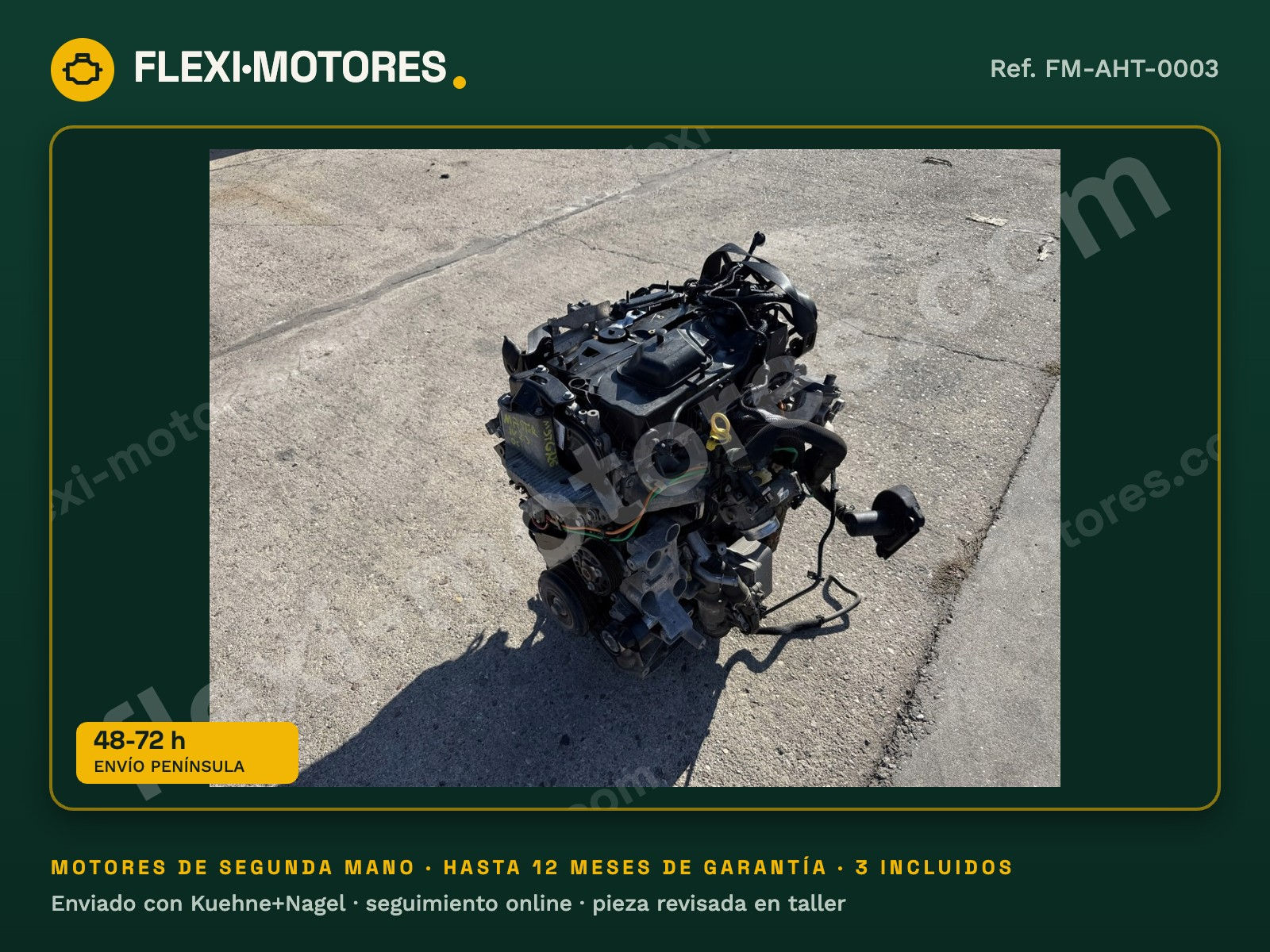 Motor Renault Master IV 2.3 dCi M9TG726 tracción delantera 2022 20 000 km