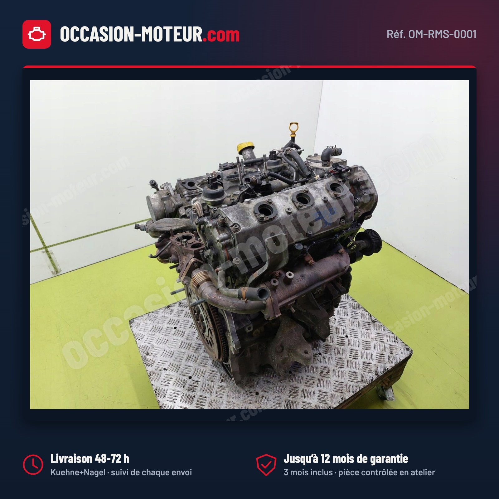 Moteur Renault Espace IV 3.0 dCi V6 P9X 715 2008 308 854 km